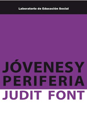cover image of Jóvenes y periferia